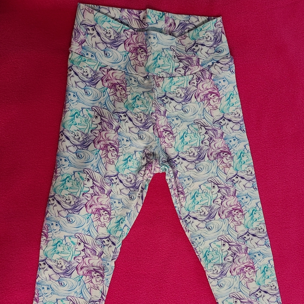 My Little Mermaid baby leggings